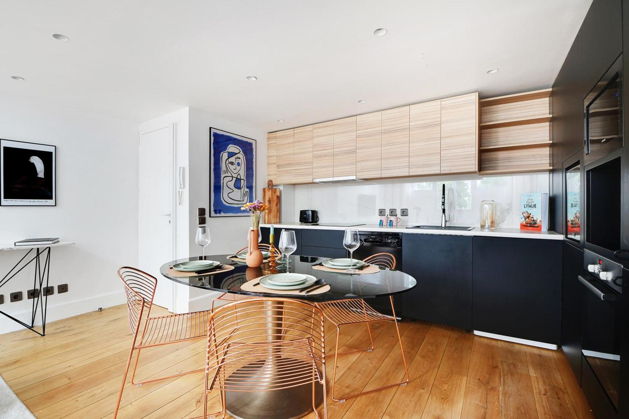 Апартаменти Amazing Loft 2Br - Eiffel Tower Париж Екстер'єр фото